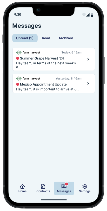 Aalto mobile app UI with two home listings and a title at the top saying 12 new matches